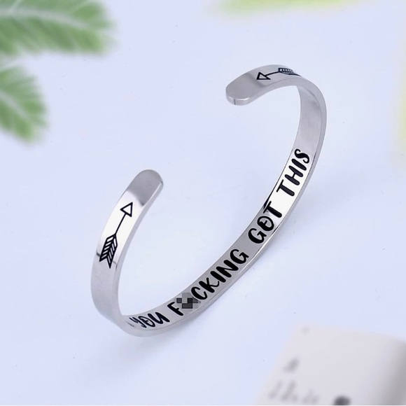 Inspiration & Motivational Bracelet - You F*#king Got This - Unisex - Picture 2 of 10